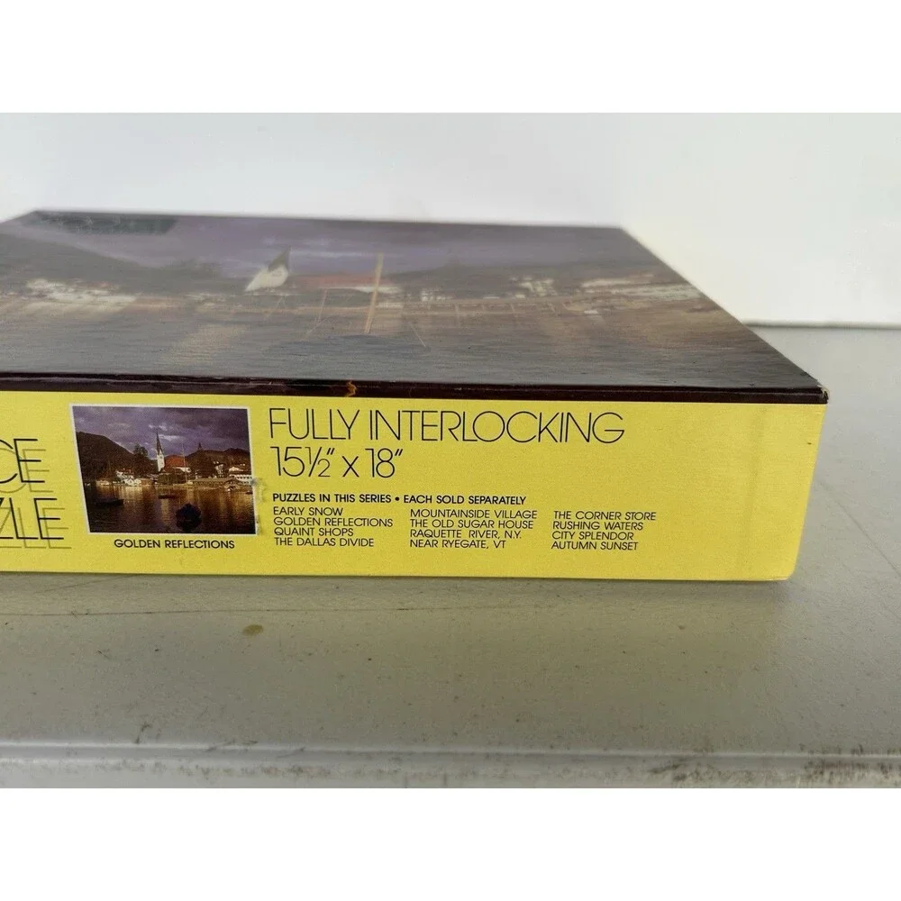 Vintage Golden Reflections 500 Piece Jigsaw Puzzle 4646-44 Sealed NOS